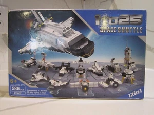 Sealed Prepop 1 to 25 Space Shuttle G23 Lego Like 586 pieces 12 In 1 - Picture 1 of 3