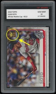 JUAN SOTO TOPPS ALL-STAR GOLD ROOKIE CUP 1ST GRADED 10 BASEBALL CARD SD PADRES