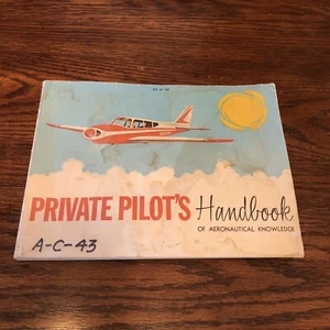 Vintage 1965 Private Pilot's Handbook of Aeronautical Knowledge A-C-43 - Picture 1 of 2