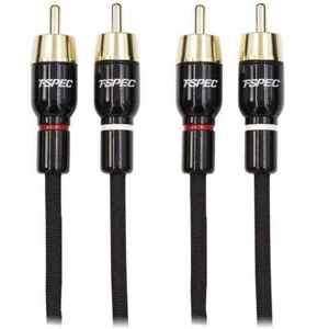 T-Spec V16RCA-102 (v16rca102) Gold Plated 10' RCA audio cables - Picture 1 of 1