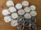 Us Silver $1 Commemorative Coins in Capsules Lot of 10 .7734 oz 1983-89 Dates