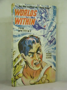 1st Canadian, Worlds Within by Rog Phillips (1950, SF PBO) Export Publishing - Imagen 1 de 4