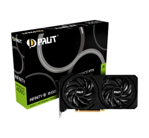 Palit NE64060019P1-1070L graphics card NVIDIA GeForce RTX 4060 8 GB GDDR6 - Picture 1 of 5