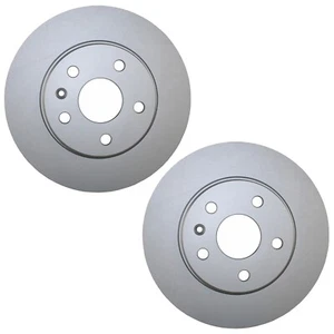 Bison Performance Pair 2 Front Coated 296mm Brake Rotors for LaCrosse Malibu 9-5 - Picture 1 of 5