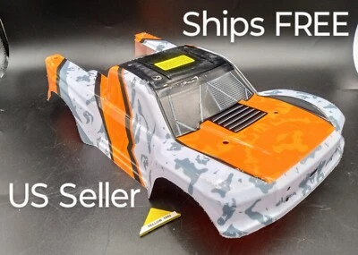 HBX Haiboxing 3100A RC Truck Orange Body 3100A B001 Ships FREE From US Seller - Image 1 of 4