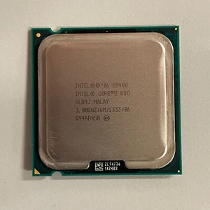 Intel Core 2 Duo E8400 CPU 3.0 GHz 6MB Cache 1333 MHz FSB LGA775 Processor SLB9J - Picture 1 of 3