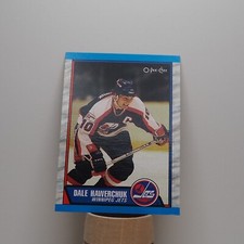 1989-90 O-Pee-Chee OPC Dale Hawerchuk Winnipeg Jets 122 NM-MT
