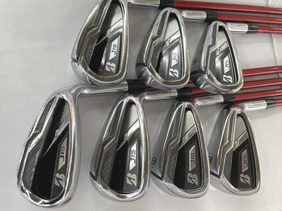 Bridgestone J15 Iron Set 7pcs 5-PW,AW Tour-AD J15-11I Flex R - Image 1 of 4