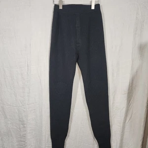 Strick Thermo Lange Unterwäsche Hose Long Johns Fell Rücken Taille & Knie Gr. S - Bild 1 von 8