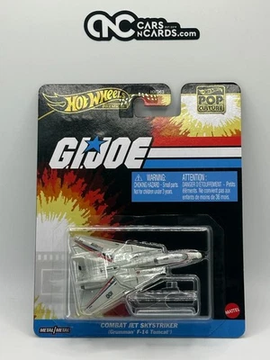 2025 Hot Wheels Premium Pop Culture G.I. Joe Combat Jet Skystriker Grumman F-14 — 第 1/2 张图片