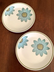 2 NORITAKE Progression China UP-SA DAISY Bread Plate Dessert 6 1/4" JAPAN - Picture 1 of 5