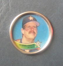 Glenn Davis--1989 Topps Coin--Houston Astros