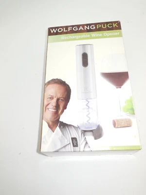 F2 NOVO EM CAIXA LACRADA DE FÁBRICA--CONJUNTO ABRIDOR DE VINHO WOLFGANG PUCK - Imagem 1 de 3