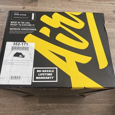 Admisión de presa de aire frío Airaid 352-171 2009-2010 3,5 L Dodge Challenger NUEVO negro Foto 1 de 4