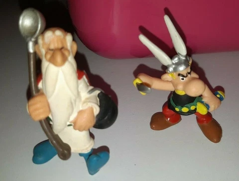 lot 2 plastoy ASTERIX & OBELIX FIGURES KID FIGURINES TOY Cute figure set Cover