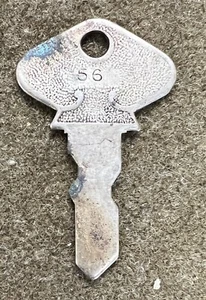 Vintage 1919-1927 FORD MODEL T Ignition Car Key Collector Restoration - Picture 1 of 2