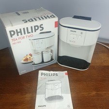 Vintage Retro Philips Tea For Two Teasmade Tea Maker Compact Model HD 7105