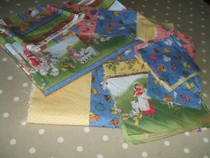 vintage once upon a farm cotton fabric clear out bundle. Used in good condition - Picture 1 of 12
