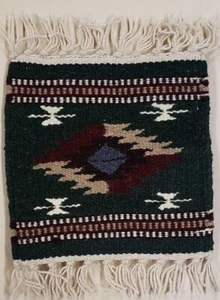 Alfombrilla de mesa estilo Chimayo diseño suroeste - 10"" x 10"" - ENVÍO GRATUITO - Imagen 1 de 1