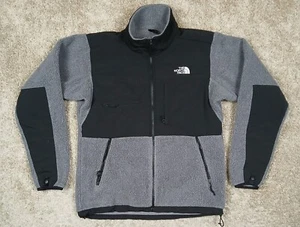 Chaqueta polar The North Face retro Denali para hombre pequeña negra cremallera completa Polartec - Imagen 1 de 10