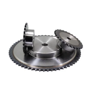 45# Steel Roller Chain Drive Sprocket 5/16" 05B 10T - 55T Pitch 8mm Rough Bore - Picture 1 of 7