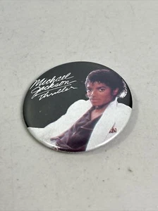 Michael Jackson Thriller 1983 Vintage US 2 1/2" Pin Pinback Button Badge Pop - Picture 1 of 3