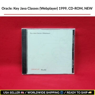 Oracle: Key Java Classes (Webplayer) 1999, CD-ROM, NEW - Image 1 of 4