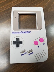 Nintendo GameBoy Baby Teether Silicone Gray Ages 3+ Mos Pacifier Soothes Bumkins - Picture 1 of 5
