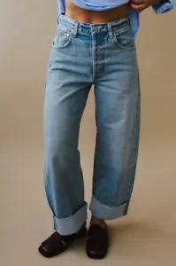 Citizens of Humanity $258 Ayla Baggy Jeans in Skylights; 26 - Picture 1 of 8