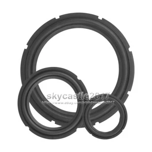 2pcs 4"-12" inch Speaker Rubber Edge Replacement Woofer Surround Circle Repair - Picture 1 of 13