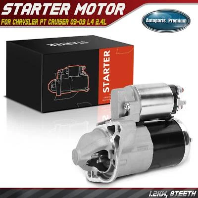 Motor De Arranque para Chrysler PT Cruiser 03-09 L4 2.4L Turboalimentado 1.2KW CW 12V 8T Foto 1 de 4