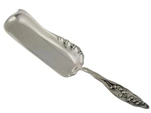 Raro Cuchillo Miga Esterlina BLANQUEADOR LIRIO DEL VALLE 1885 ~sin mono - Imagen 1 de 7