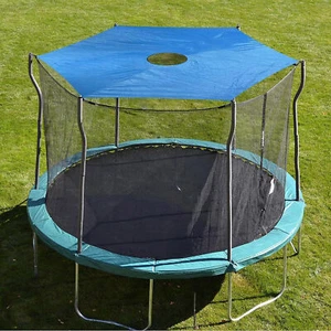 Trampoline Shade Net - Anti-UV Sun Protection & Insect Prevention  - Picture 1 of 14