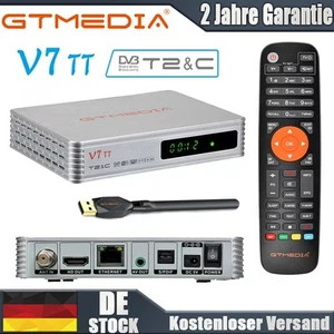 Digital DVB-C Kabel TV Receiver DVB-T/T2 TV Receiver FullHD HDMI-Kabel USB WLAN - Bild 1 von 24