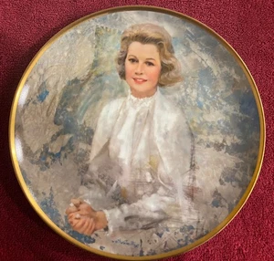 HAMILTON COLLECTION "PRINCESS GRACE" PLATE SIGNED BY THORNTON UTZ 1983 - Picture 1 of 5