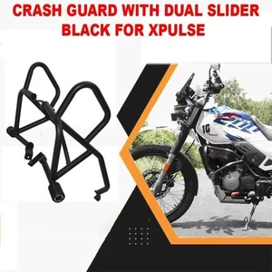 "CRASH GUARD WITH DUAL SLIDER, BLACK" FIT FOR HERO XPULSE - Picture 1 of 8