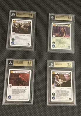 LOTE LUCAS BLACKWOOD RARO JUEGO DE TRONOS #1 GEMA LUWIN COMO NUEVO 2011 BGS 9.5 Foto 1 de 2