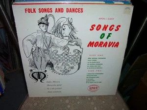 SONGS OF MORAVIA, Polka Music, Apon # 2437 - Picture 1 of 2