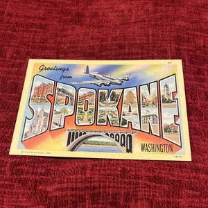 Spokane Washington 1¢ Postcard New -Unused - Picture 1 of 6