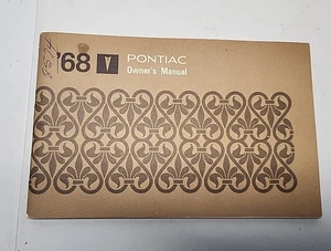 1968 Pontiac Catalina Grand Prix Firebird Bonneville Tempest GTO owners manual - Picture 1 of 4