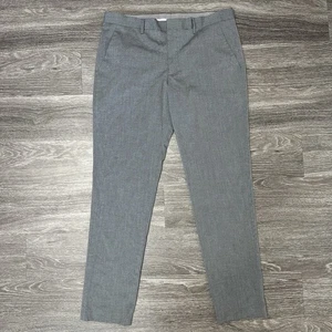 Express Hose Herren 32x32 Extra Slim Stretch Grau Gemustert - Bild 1 von 11