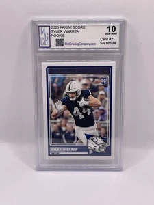 2025 Score Tyler Warren Rookie Graded MGCo. Gem Mint 10 - Picture 1 of 1