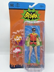 McFarlane Toys 2021 Retro Batman Robin 1966 Classic TV Series 6” Figure NEW - Imagen 1 de 4