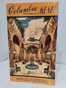 Menú De Colección 1945 Segunda Guerra Mundial Columbia Restaurant University NYC V-J Day Ivy League - Imagen 1 de 9