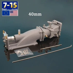 Propulsor de chorro de agua de 40 mm con acoplamientos de eje de acero inoxidable de 5 mm para lancha a reacción RC - Imagen 1 de 12