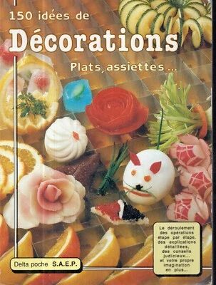 arts de la table livre de cuisine des idées de décoration pour les assiettes - Photo 1/4