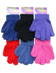 Childrens Kids Bargain packs mixed colours magic gloves. fast 48 hour delivery. - Picture 1 of 1
