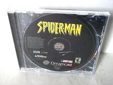 Spider-Man Sega Dreamcast Game Disc Damaged Art Case Marvel Spiderman 2011