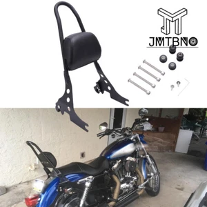 Detachable Backrest Sissy Bar Upright For Harley Dyna Sportster XL 1200 XL883N - Bild 1 von 12