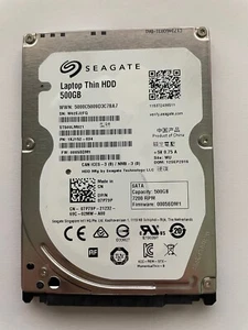 Disque dur 500 Go , sata , 2.5 pouces , 6 gbits, slim, Seagate ST500LM021 - Photo 1/1